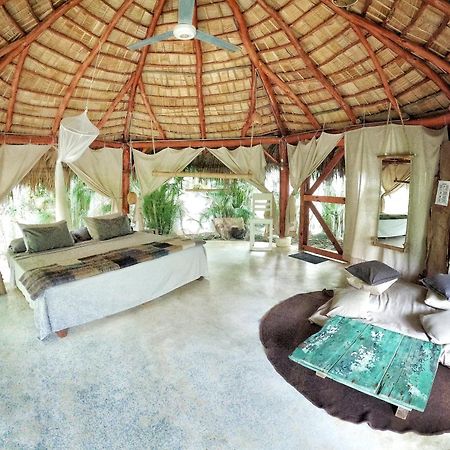 فندق Dream Glamping Jungle Bohio لاس تاريناس المظهر الخارجي الصورة