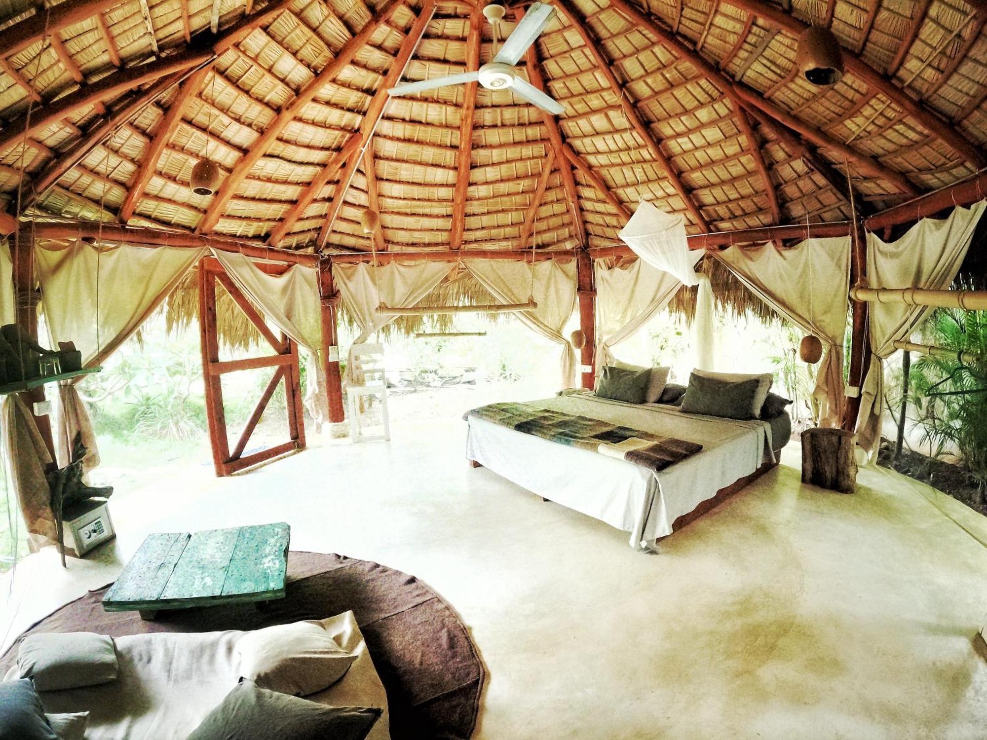 فندق Dream Glamping Jungle Bohio لاس تاريناس المظهر الخارجي الصورة