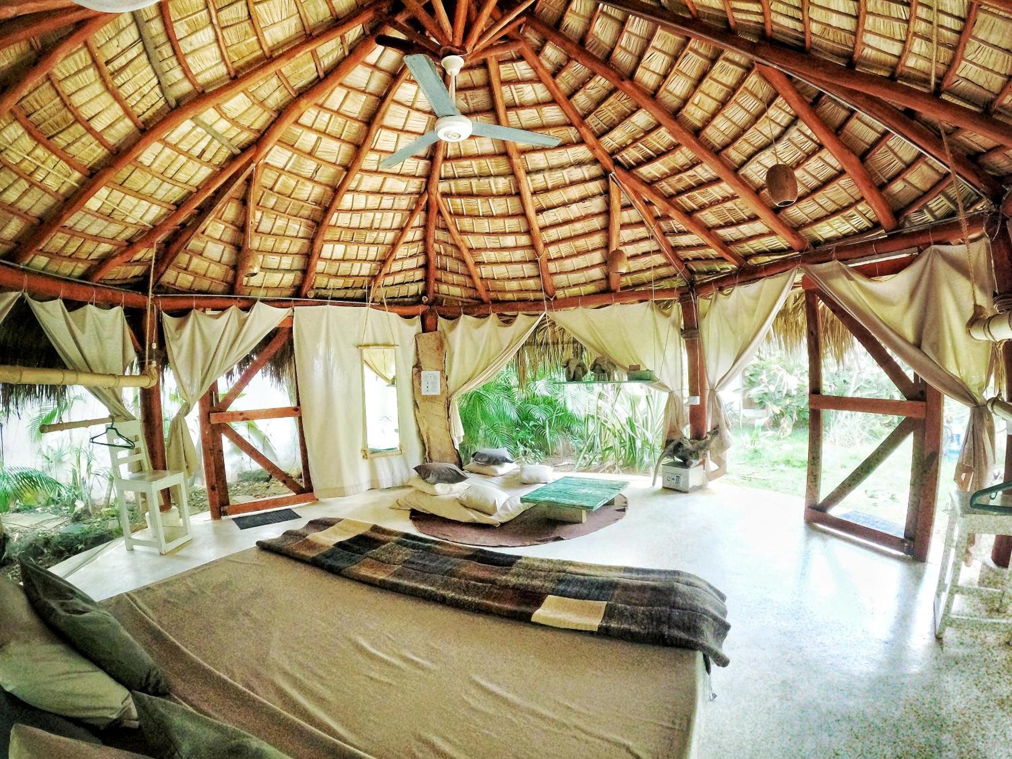 فندق Dream Glamping Jungle Bohio لاس تاريناس المظهر الخارجي الصورة