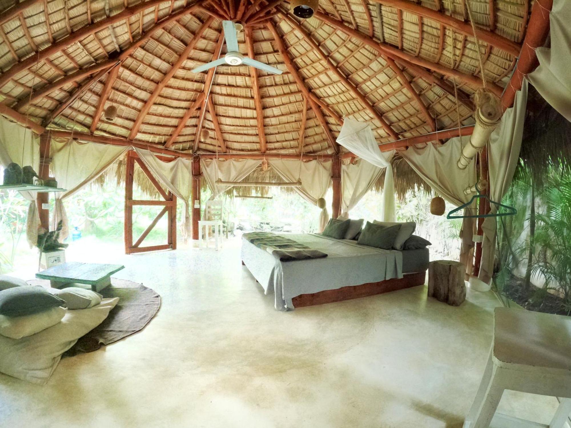 فندق Dream Glamping Jungle Bohio لاس تاريناس المظهر الخارجي الصورة