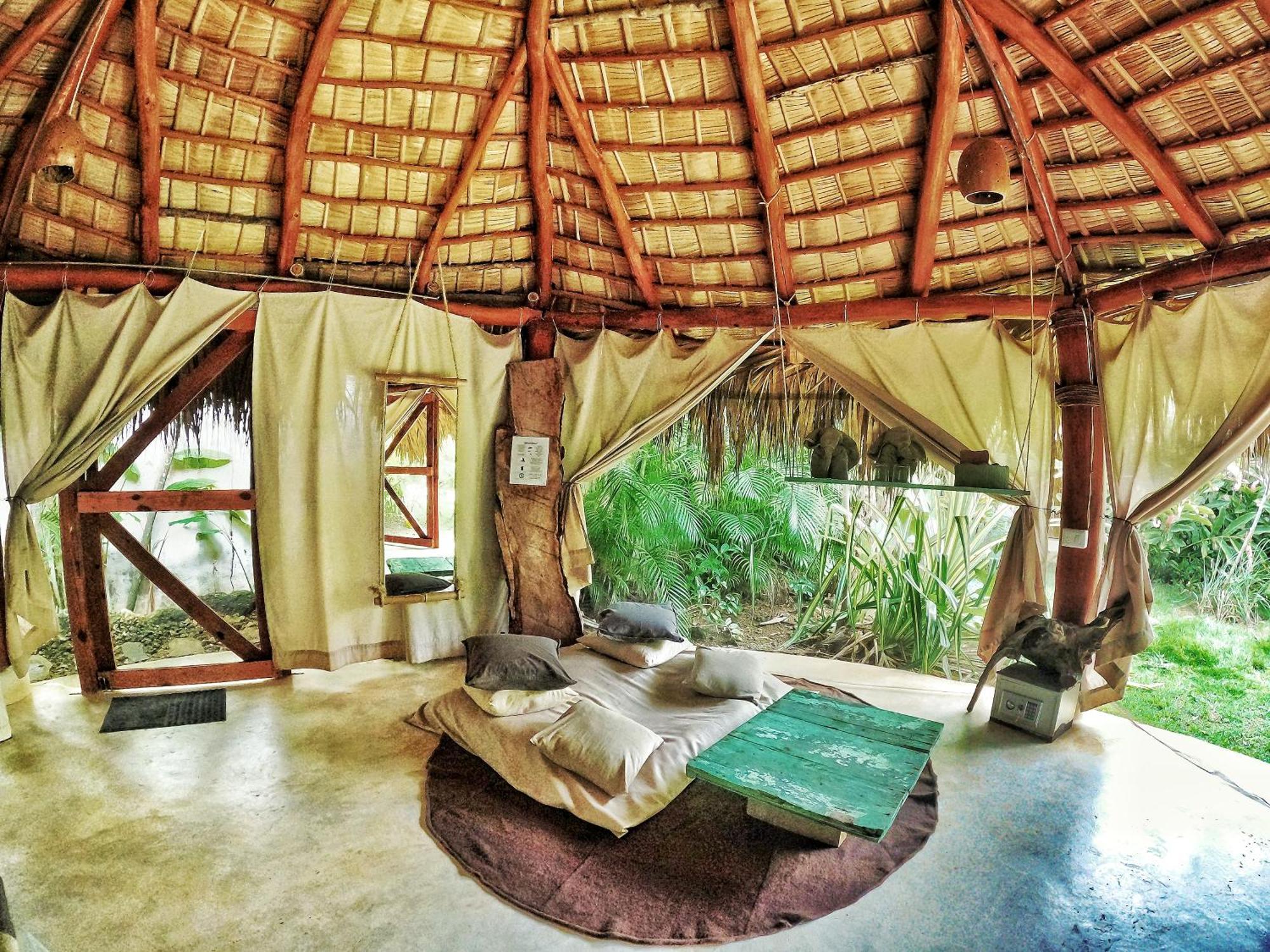فندق Dream Glamping Jungle Bohio لاس تاريناس المظهر الخارجي الصورة